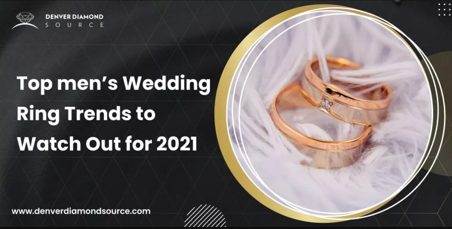 Top men’s Wedding Ring Trends to Watch Out for 2021