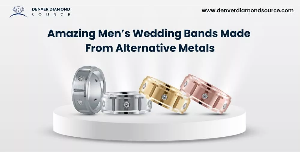 Amazing Men’s Wedding Bands Made from Alternative Metals