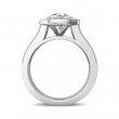 FlyerFit® 18K White Gold Encore Engagement Ring