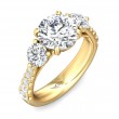 FlyerFit® 18K Yellow Gold Encore Engagement Ring