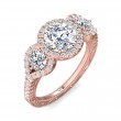 FlyerFit® 14K Pink Gold Encore Engagement Ring