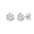 2.5ct Round Earring Studs
