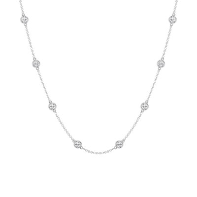 2ct Diamond By The Yard Necklace